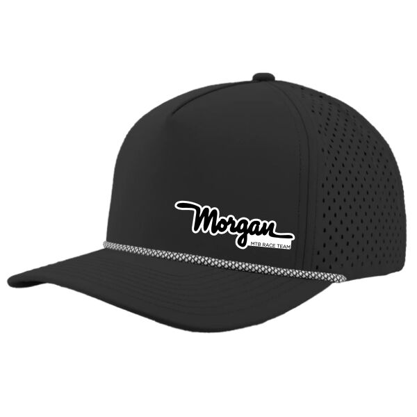 Blackhawk Snapback Grey Hat with Black Rope Thumbnail