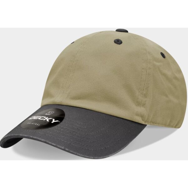 Decky 6 Panel Low Profile Relaxed Cotton Dad Hat Thumbnail
